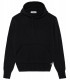 RON PULL FIN À CAPUCHE MARINE NOIR