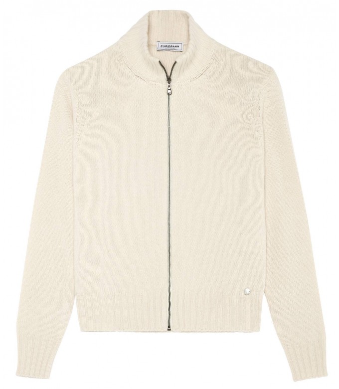 WILLEM IVORY ZIPPED JACKET