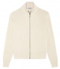 WILLEM IVORY ZIPPED JACKET
