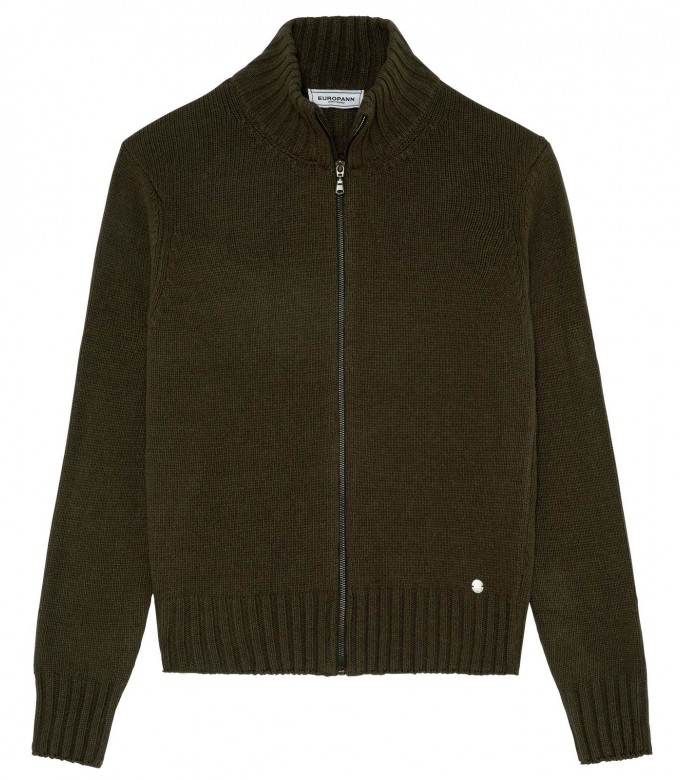 WILLEM KHAKI ZIPPED JACKET