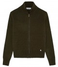 WILLEM KHAKI ZIPPED JACKET