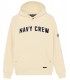 HOODED IVORY BOB SWEATSHIRT NAVY CREW