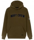 BOB SWEATSHIRT À CAPUCHE KAKI NAVY CREW