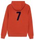 BOB SWEATSHIRT À CAPUCHE ORANGE NAVY CREW
