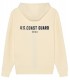 CORK ZIPPED HOODED SWEATSHIRT IVORY