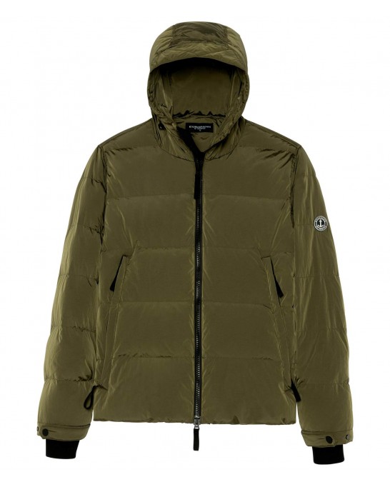 DENVER DOWN JACKET WITH HOOD KHAKI