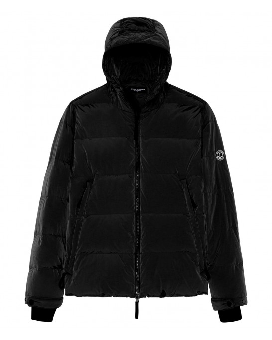 DENVER DOWN JACKET WITH HOOD BLACK