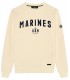 SAMY SWEATSHIRT COL ROND IVOIRE MARINES