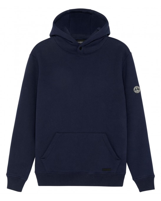 TOMY NAVY HOODED SWEAT