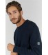 PAUL NAVY ROUND NECK SWEATER