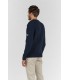 PAUL NAVY ROUND NECK SWEATER