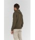 RON KHAKI HOODED SWEATER