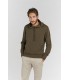 RON KHAKI HOODED SWEATER