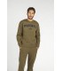 SAMY SWEATSHIRT COL ROND KAKI MARINES