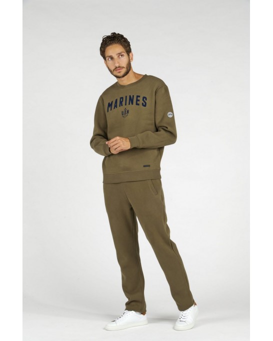 JASON PANTALON JOGGING COTON KAKI