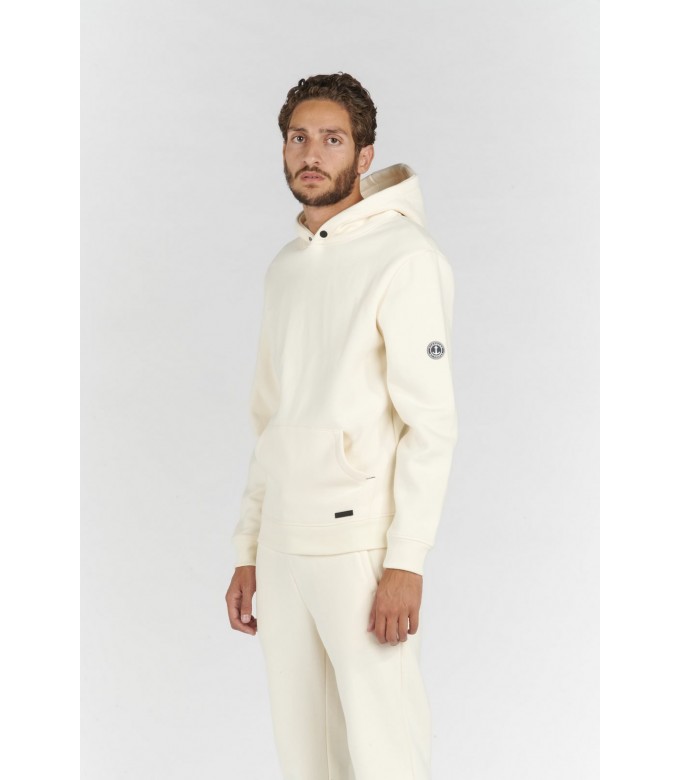TOMY SWEAT CAPUCHE IVOIRE