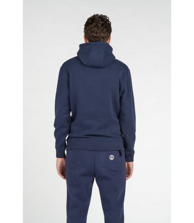 TOMY NAVY HOODED SWEAT