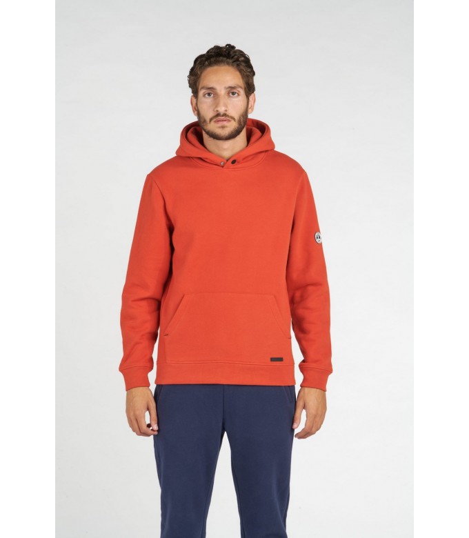 TOMY SWEAT CAPUCHE ORANGE