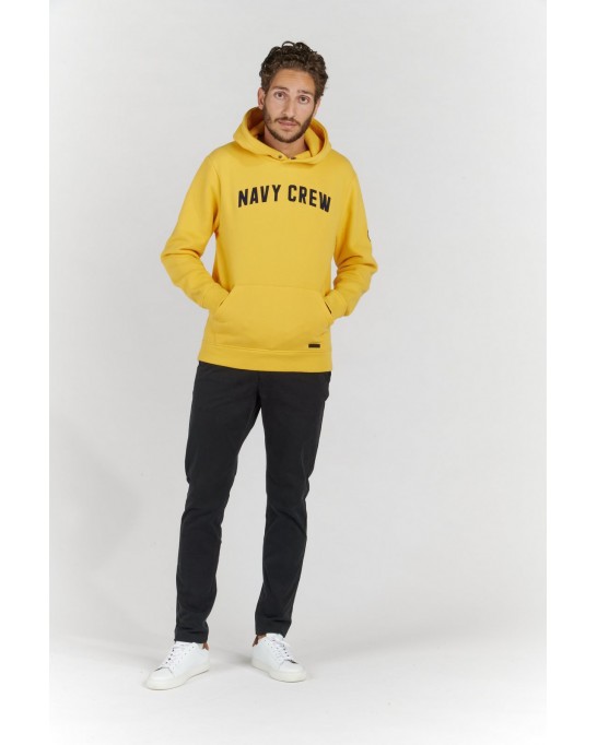 BOB SWEATSHIRT À CAPUCHE BANANA NAVY CREW