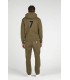 HOODED KHAKI BOB SWEATSHIRT NAVY CREW