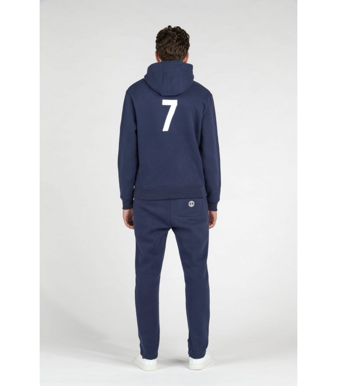 BOB SWEATSHIRT À CAPUCHE NAVY CREW
