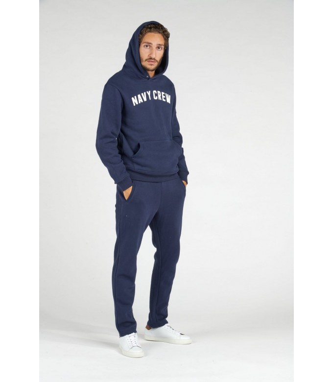 BOB SWEATSHIRT À CAPUCHE NAVY CREW