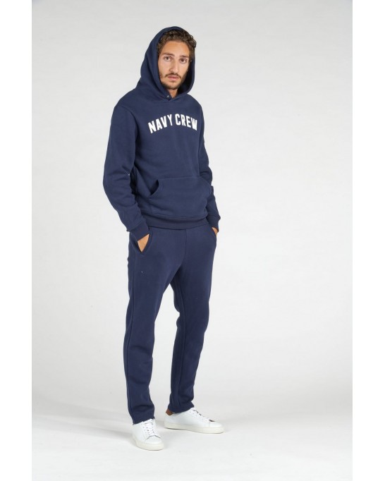 HOODED NAVY BOB SWEATSHIRT NAVY CREW