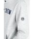 HOODED GREY BOB SWEATSHIRT NAVY CREW