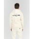 CORK ZIPPED HOODED SWEATSHIRT IVORY