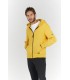CORK ZIPPED HOODED SWEATSHIRT BANANA