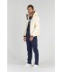DENVER DOWN JACKET WITH HOOD IVORY