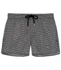 EOL - Black original print swim shorts