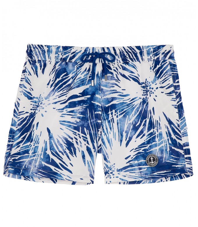 EROS - Original indigo print swim shorts