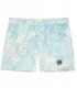 ESTEBAN - Original aqua print swim shorts