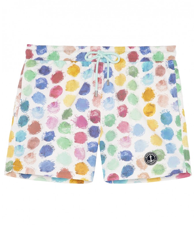 PAINT - Original swim shorts with bullet print