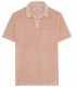 MITCH - Towelling pale polo shirt