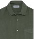 DIVA - Plain linen shirt bronze