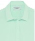 VARDY - Casual aqua cotton voile shirt