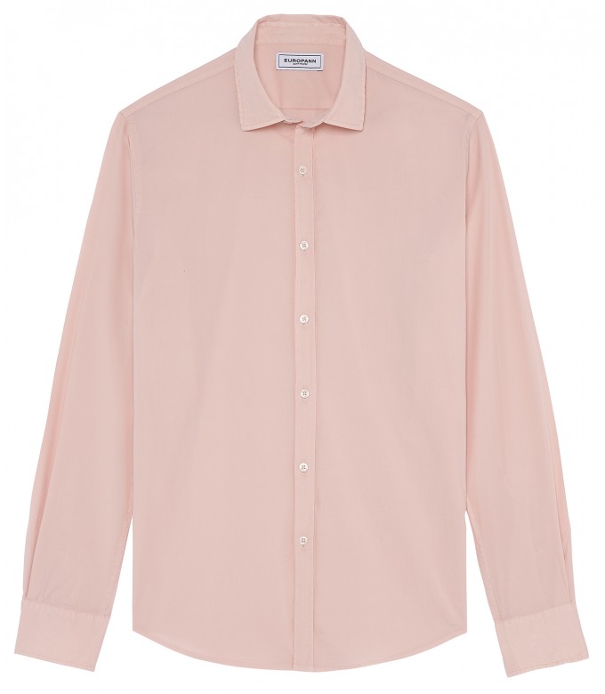VARDY - Chemise unie voile de coton pale