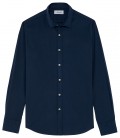 VARDY - Casual cotton voile shirt navy blue