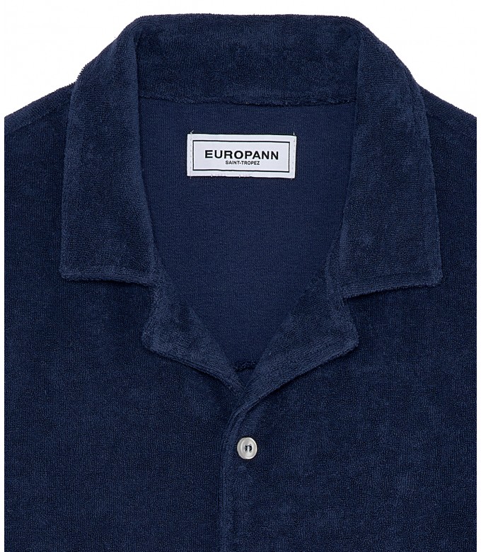 MIKA - Navy blue sponge shirt