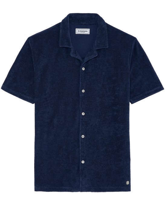 MIKA - Navy blue sponge shirt