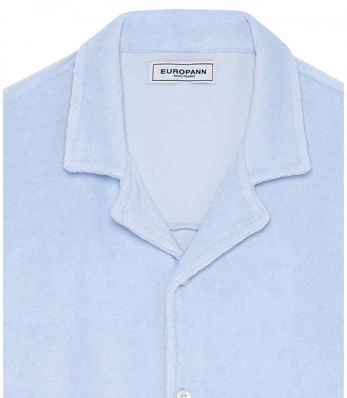 MIKA - sky blue sponge shirt