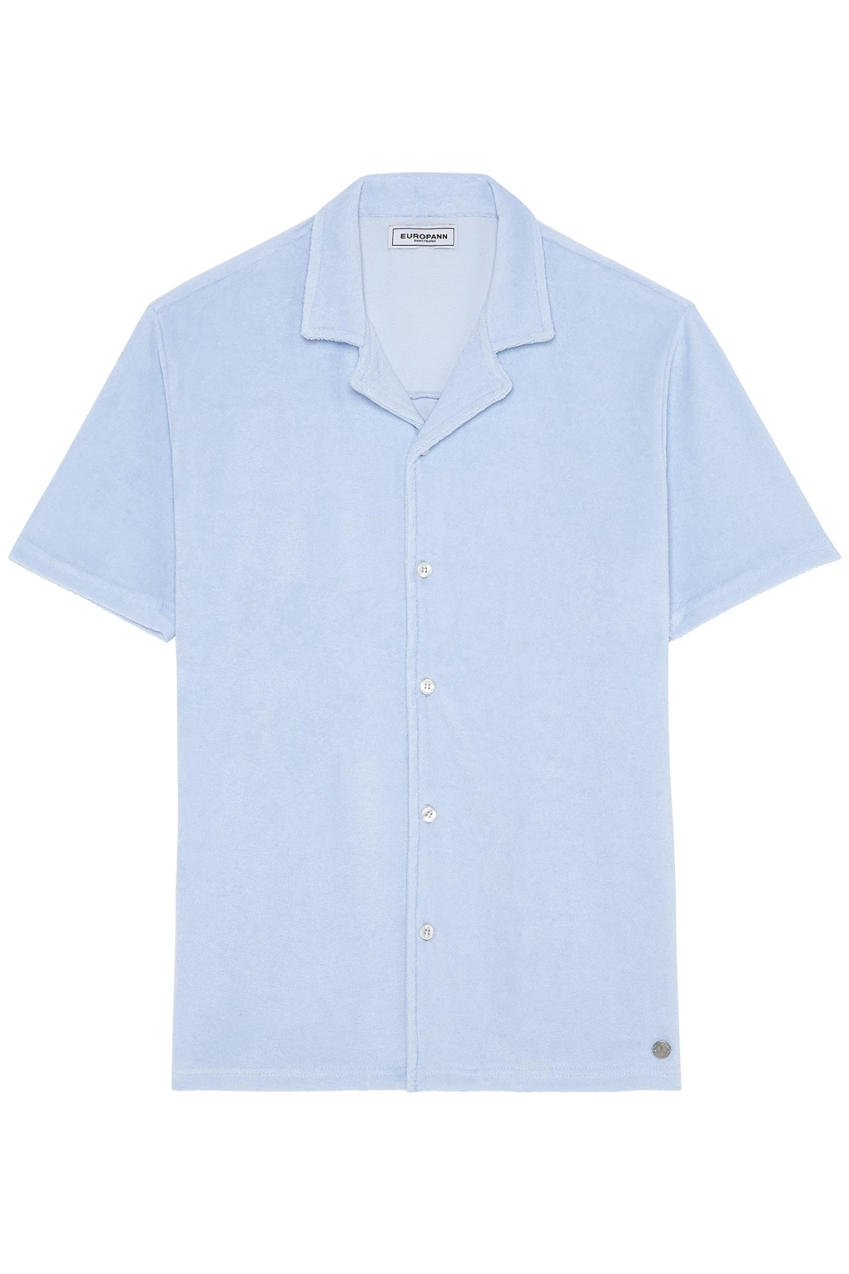 MIKA - Chemise éponge bleu ciel