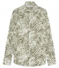BLAISE - Chemise coton imprimé fleurie bronze