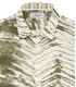 LUCIAN - Bronze tye&die printed cotton shirt