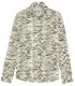ZACO - White animal print linen shirt