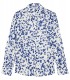 OCTAVE - White printed linen shirt