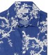 HIRIO - Chemise coton imprimé japonais indigo