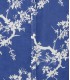 HIRIO - Chemise coton imprimé japonais indigo